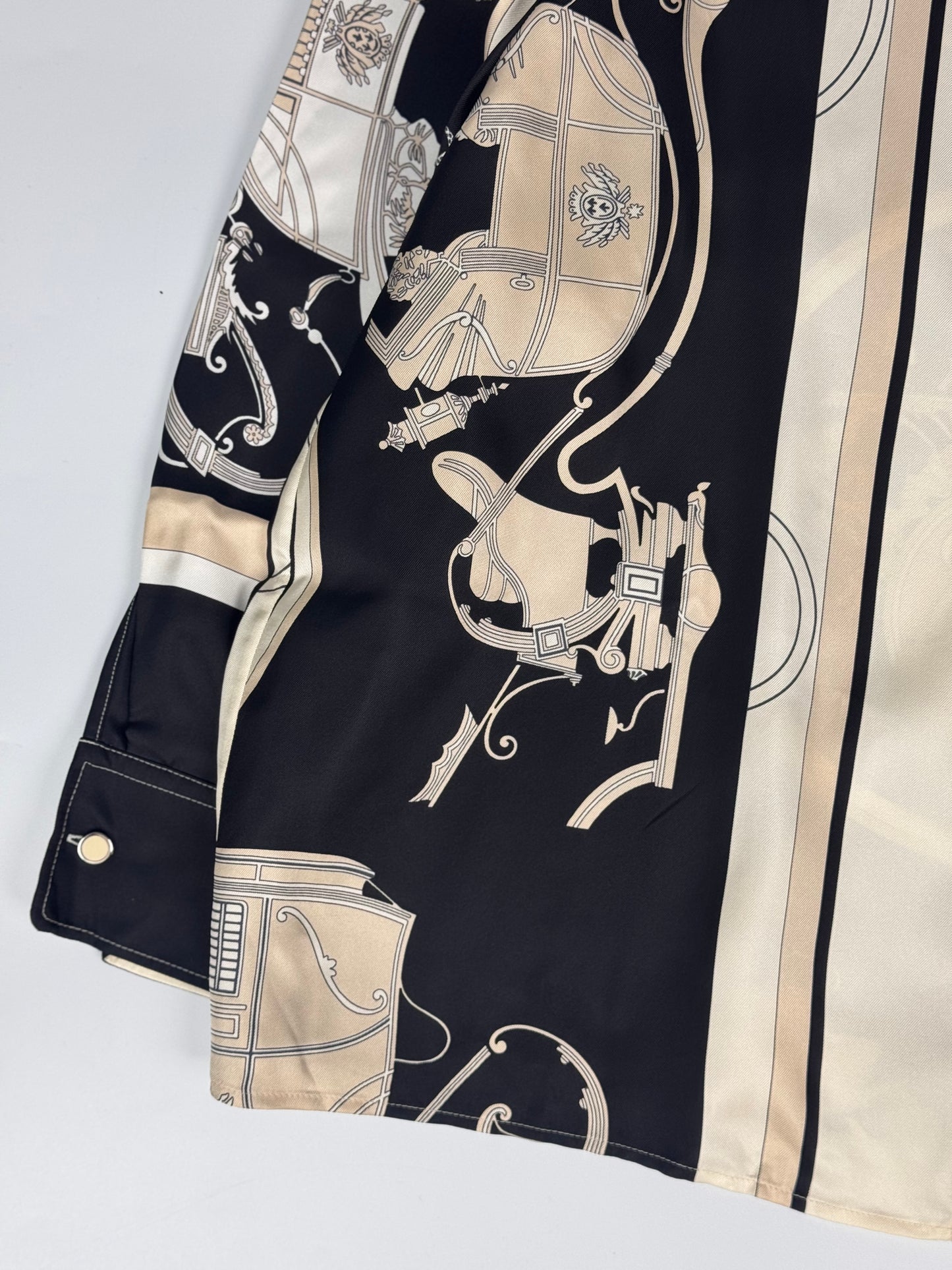 Hermès Twillaine Silk Shirt