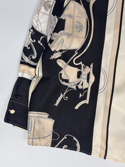 Hermès Twillaine Silk Shirt