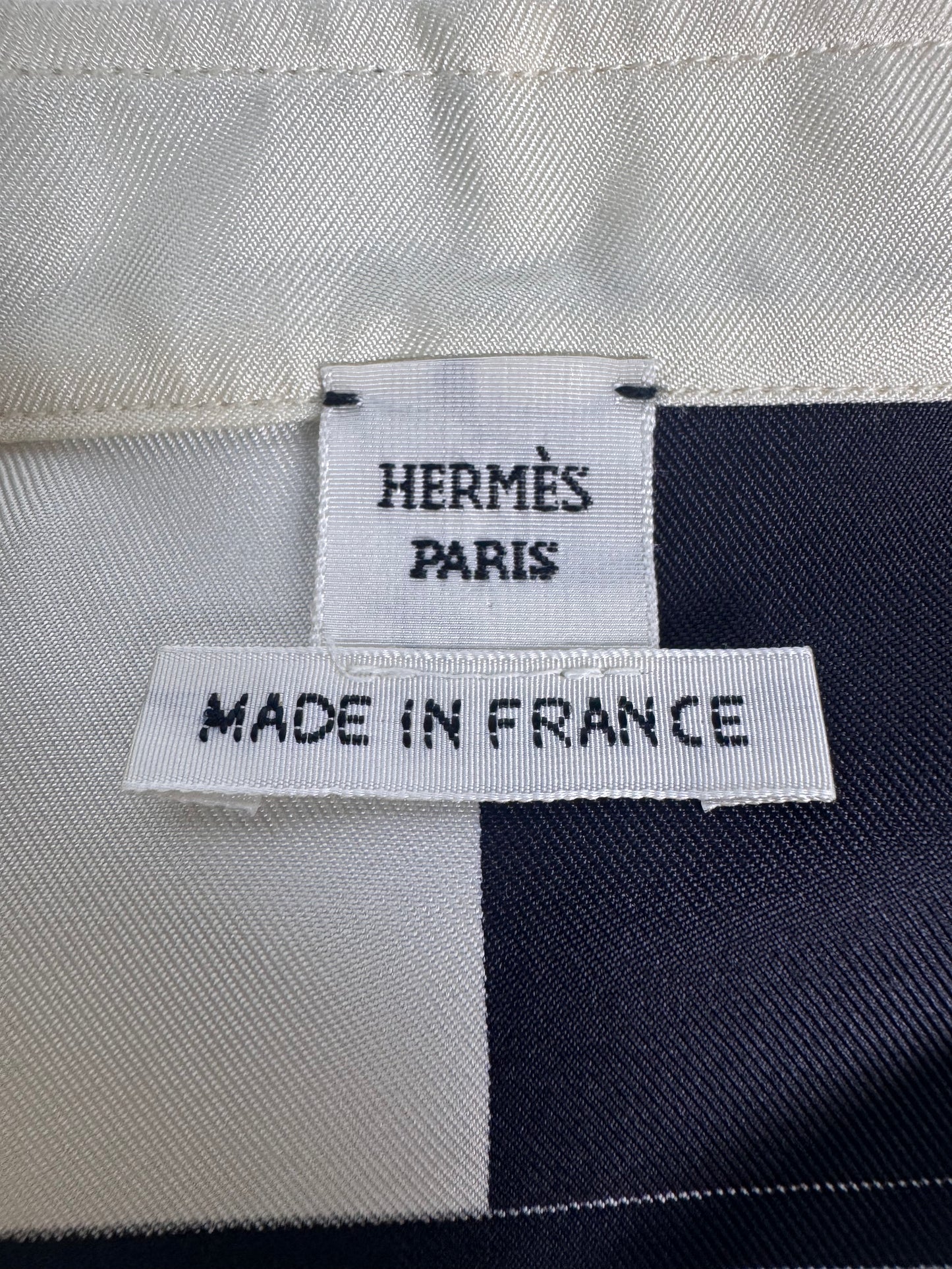 Hermès Twillaine Silk Shirt