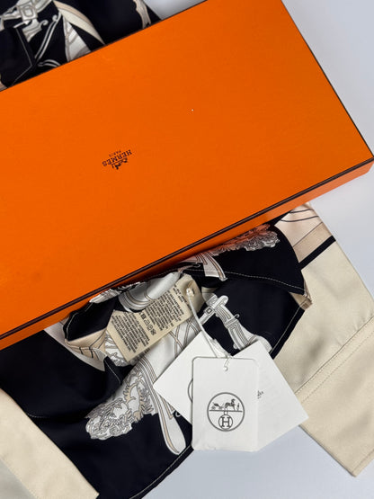 Hermès Twillaine Silk Shirt