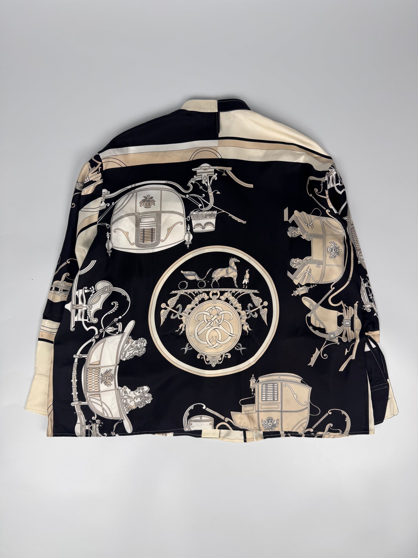 Hermès Twillaine Silk Shirt