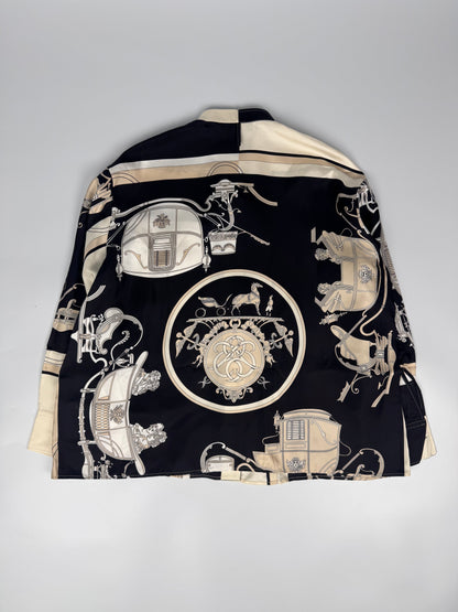 Hermès Twillaine Silk Shirt