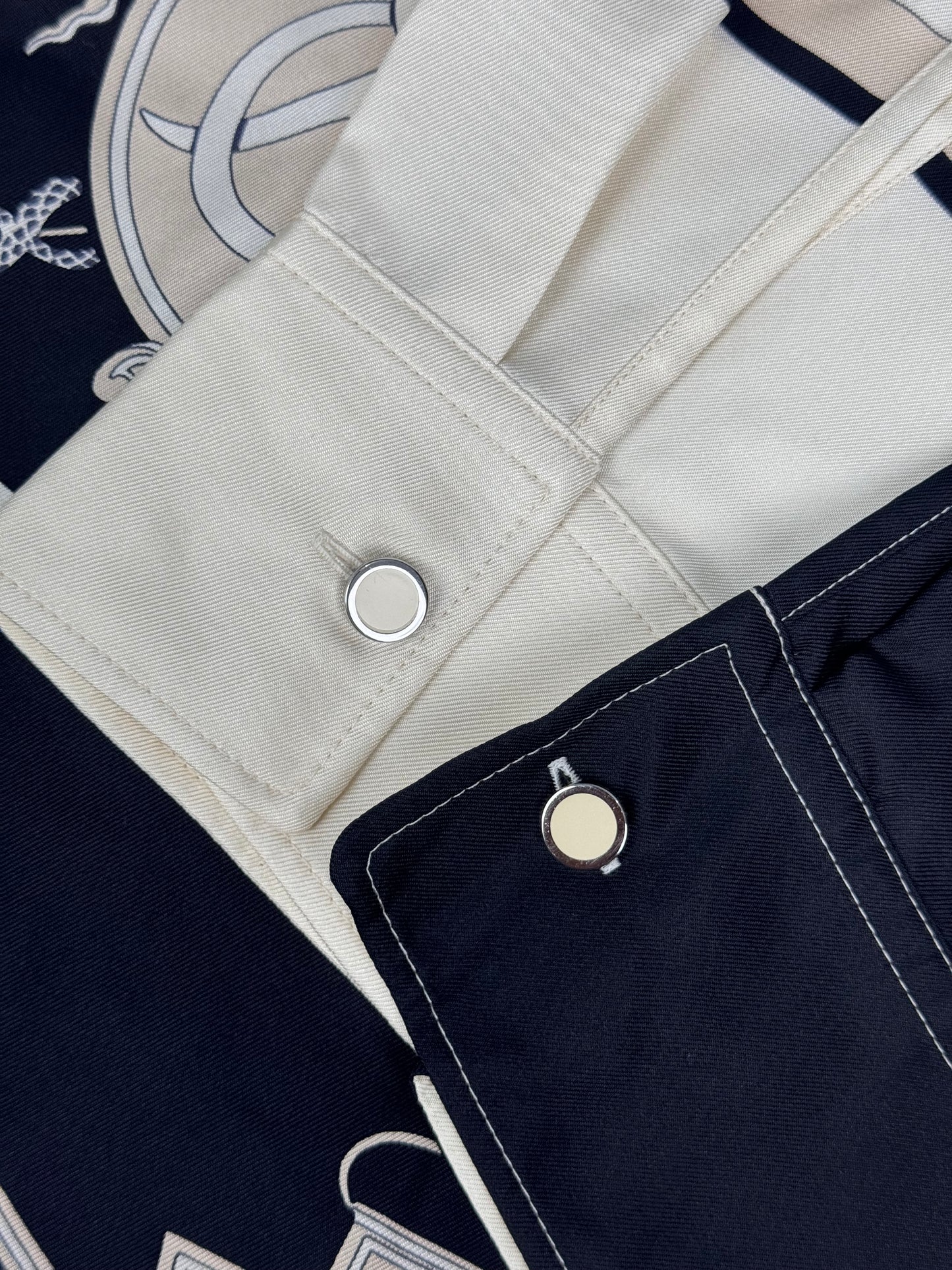 Hermès Twillaine Silk Shirt