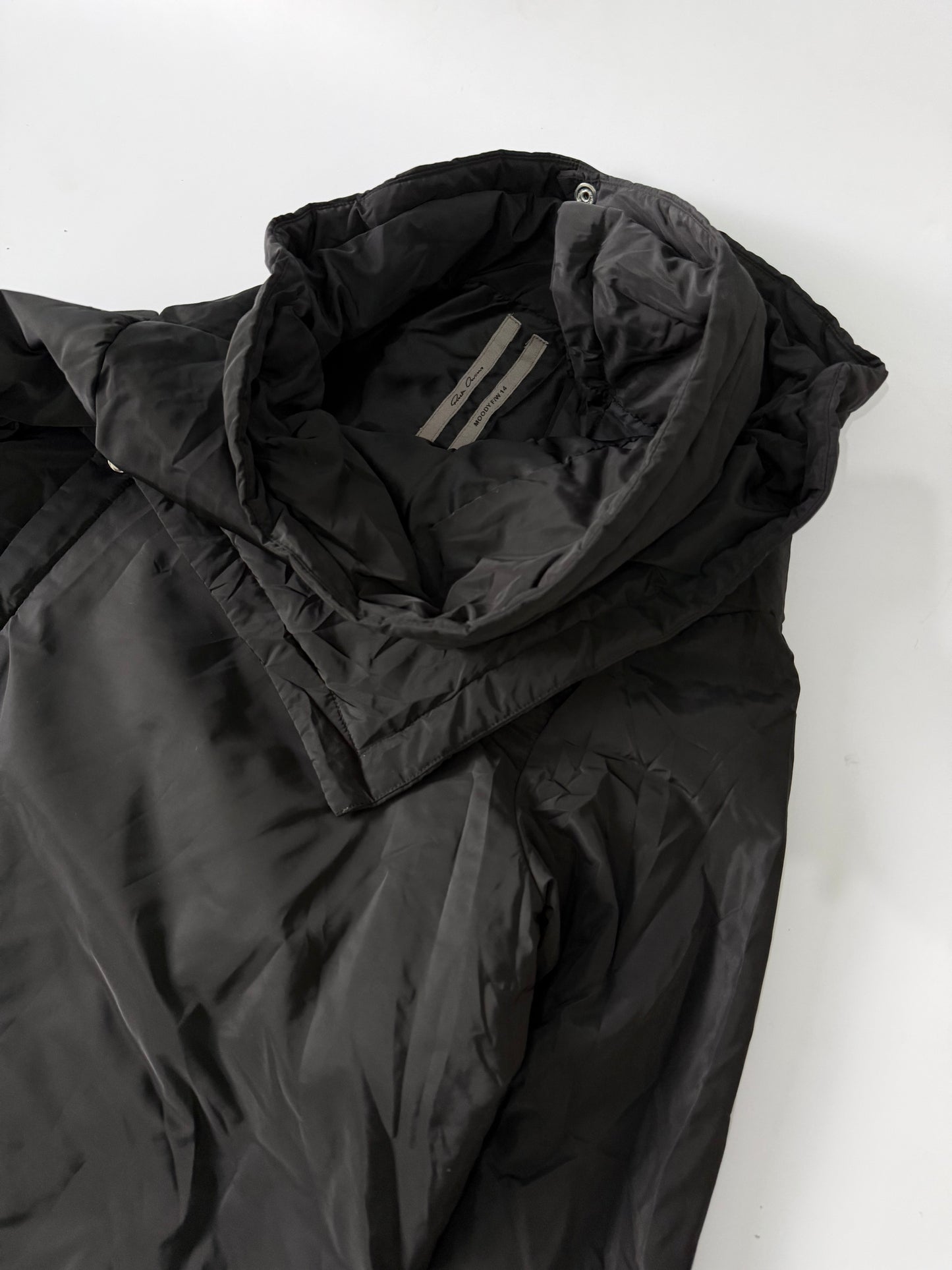 Rick Owens Black Asymmetrical Jacket
