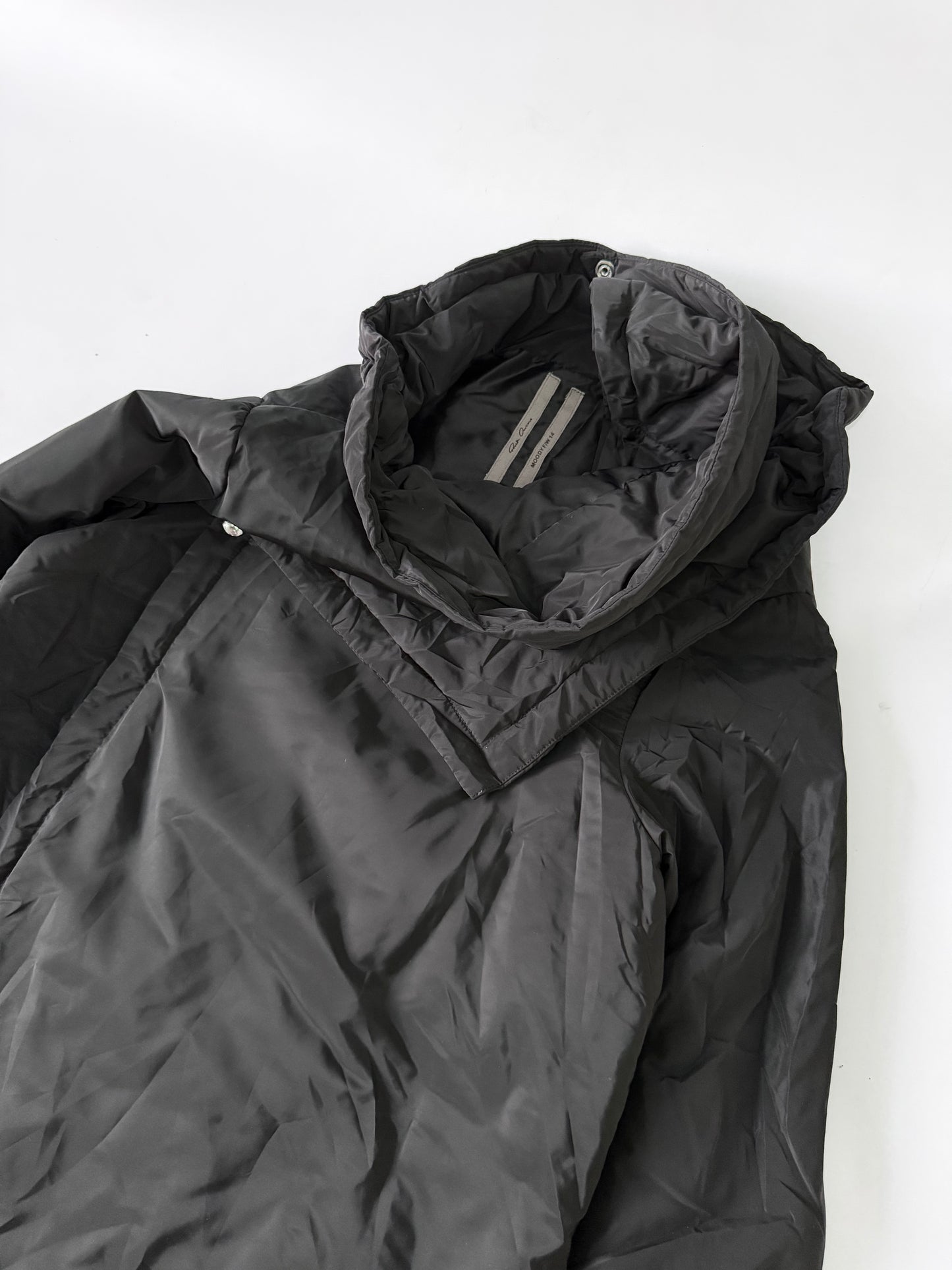 Rick Owens Black Asymmetrical Jacket