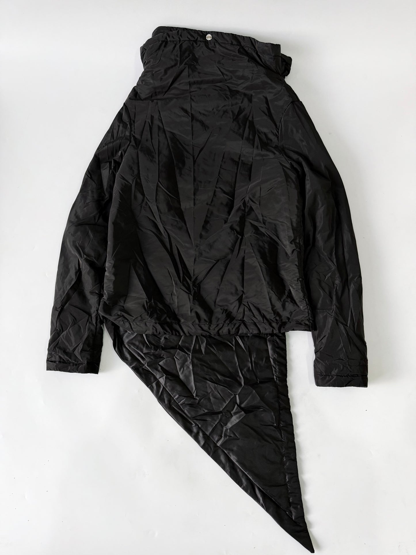 Rick Owens Black Asymmetrical Jacket