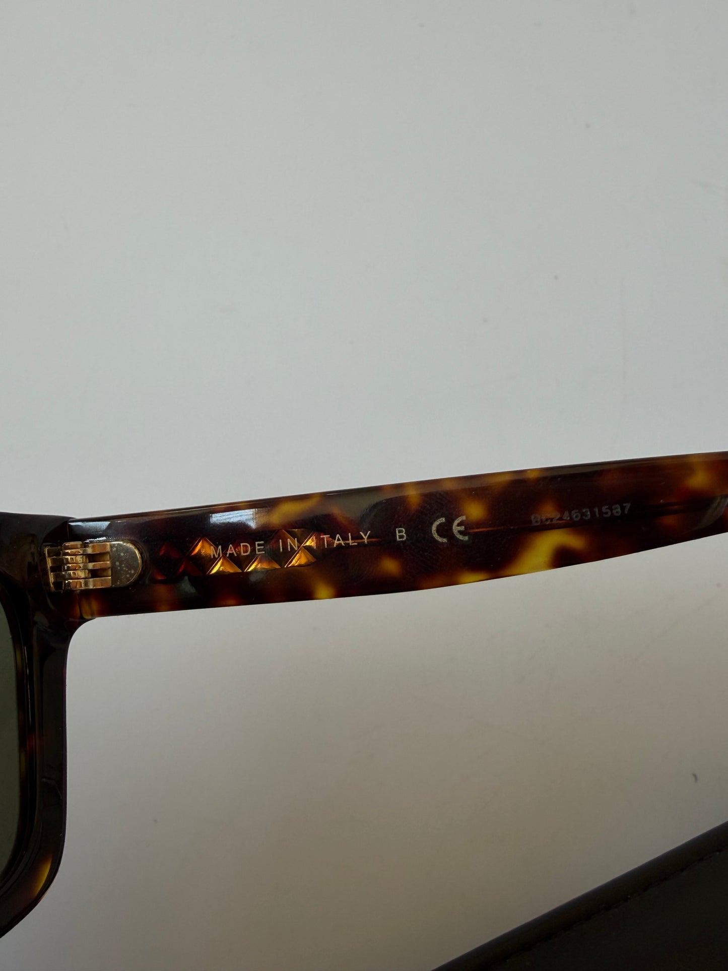 Chanel Acetate Square Sunglasses in Tortoise