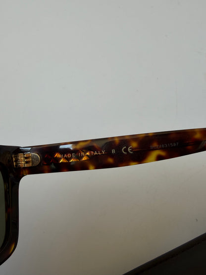 Chanel Acetate Square Sunglasses in Tortoise