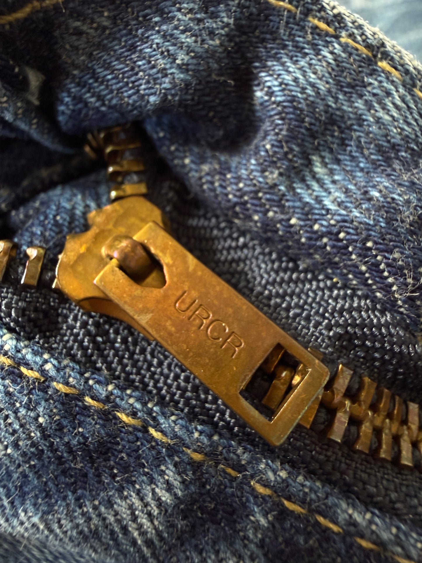 Undercover SS20006 T Chuuut Painted Denim Cargo Pants