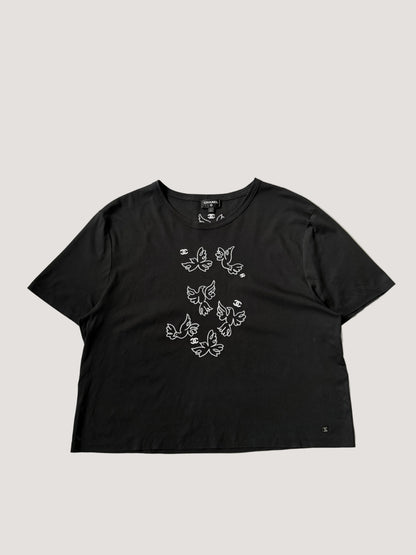 Chanel Embroidered T-Shirt 2022 Paris-Monte Carlo Cruise
