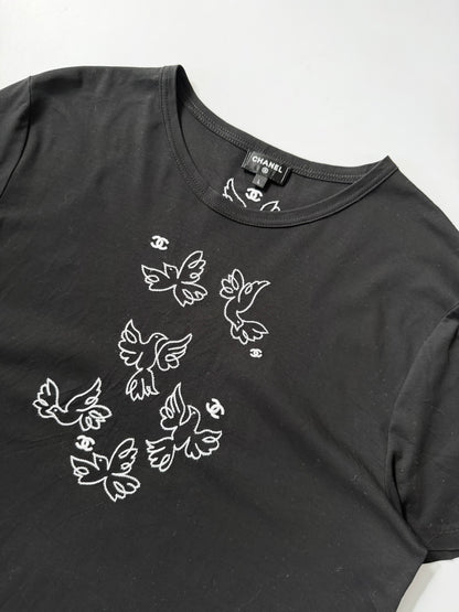 Chanel Embroidered T-Shirt 2022 Paris-Monte Carlo Cruise