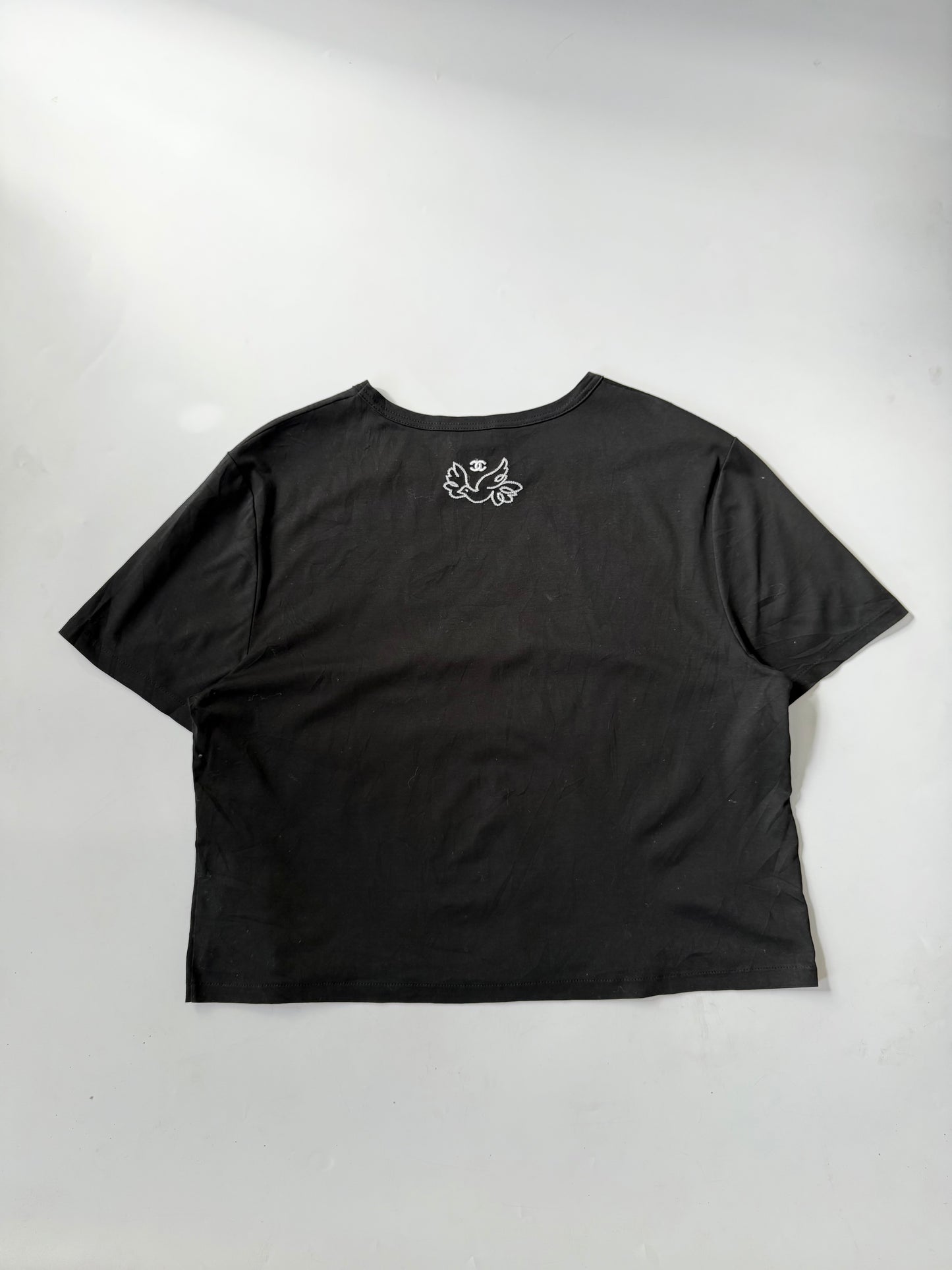 Chanel Embroidered T-Shirt 2022 Paris-Monte Carlo Cruise