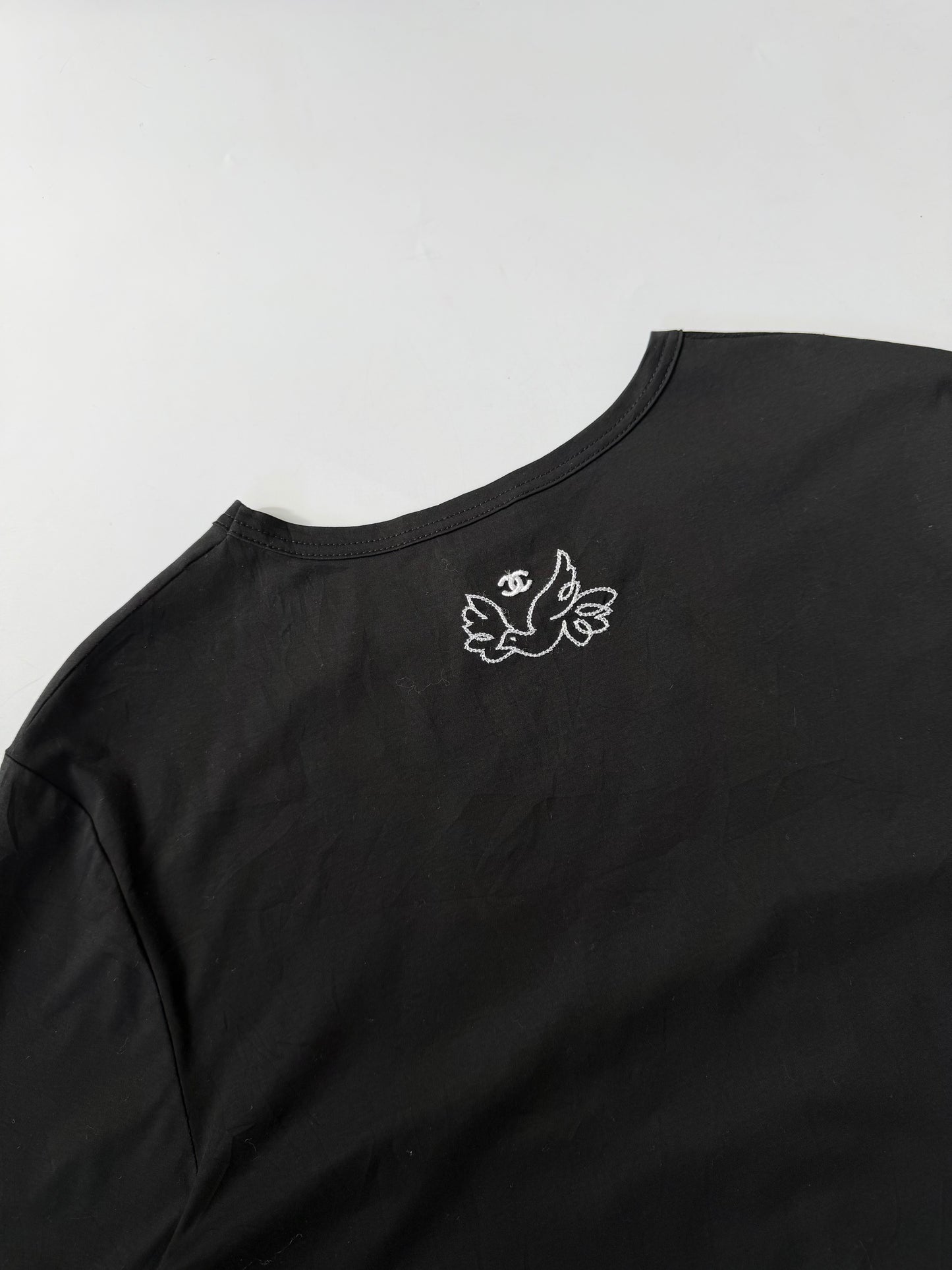Chanel Embroidered T-Shirt 2022 Paris-Monte Carlo Cruise