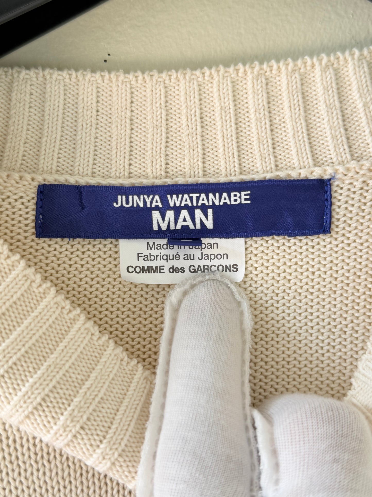 Junya Watanabe MAN Campbell Soup Print Sweater