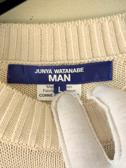 Junya Watanabe MAN Campbell Soup Print Sweater