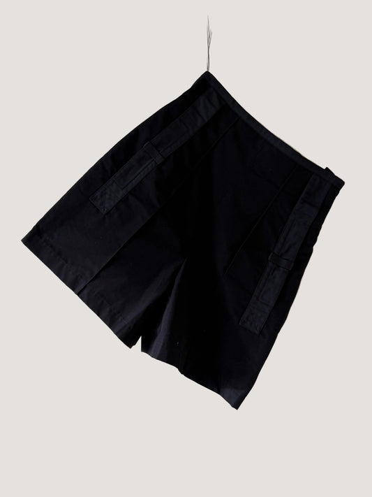 Hermes Cotton Craquant Black Women’s Black Short