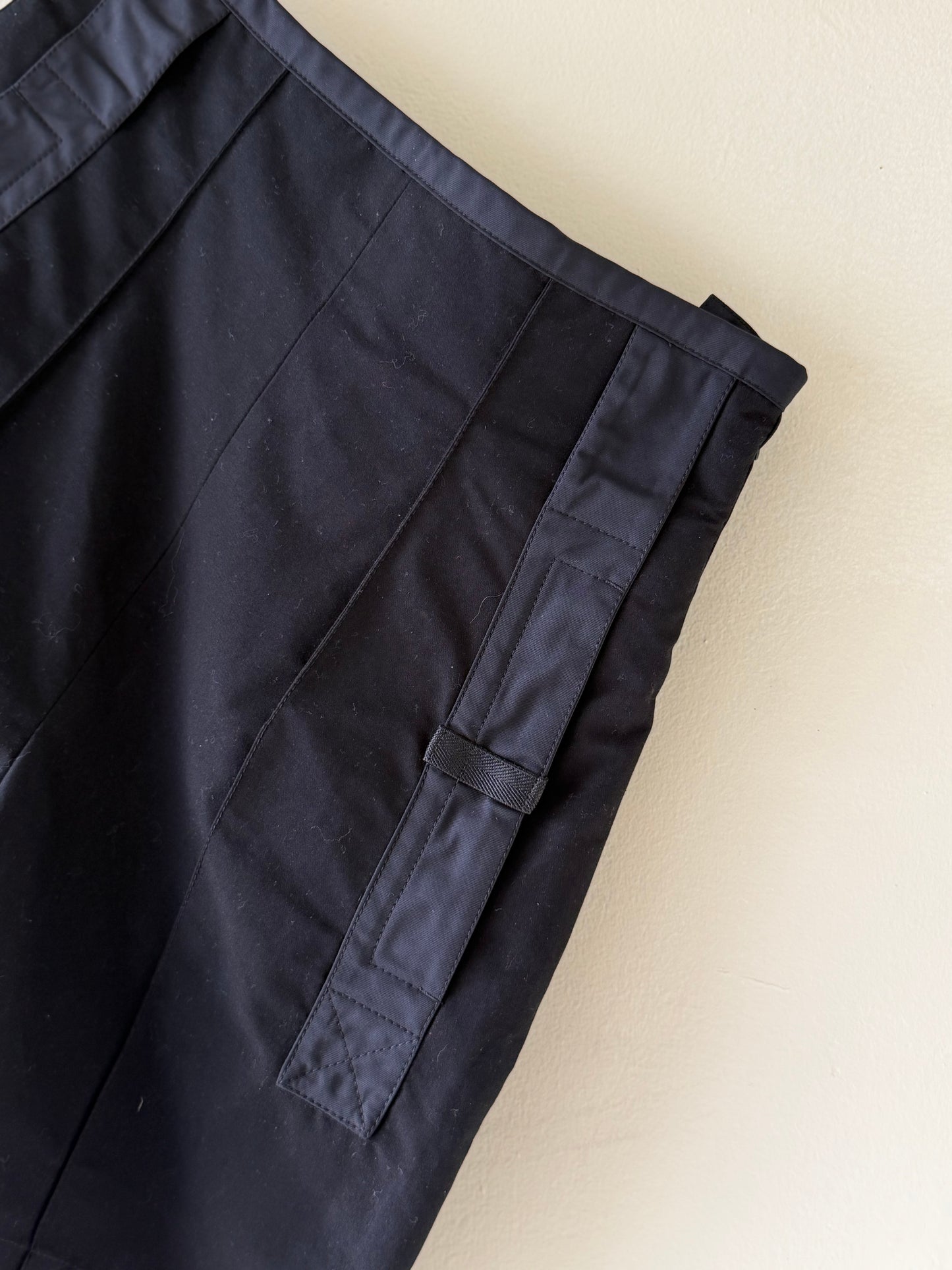 Hermes Cotton Craquant Black Women’s Black Short