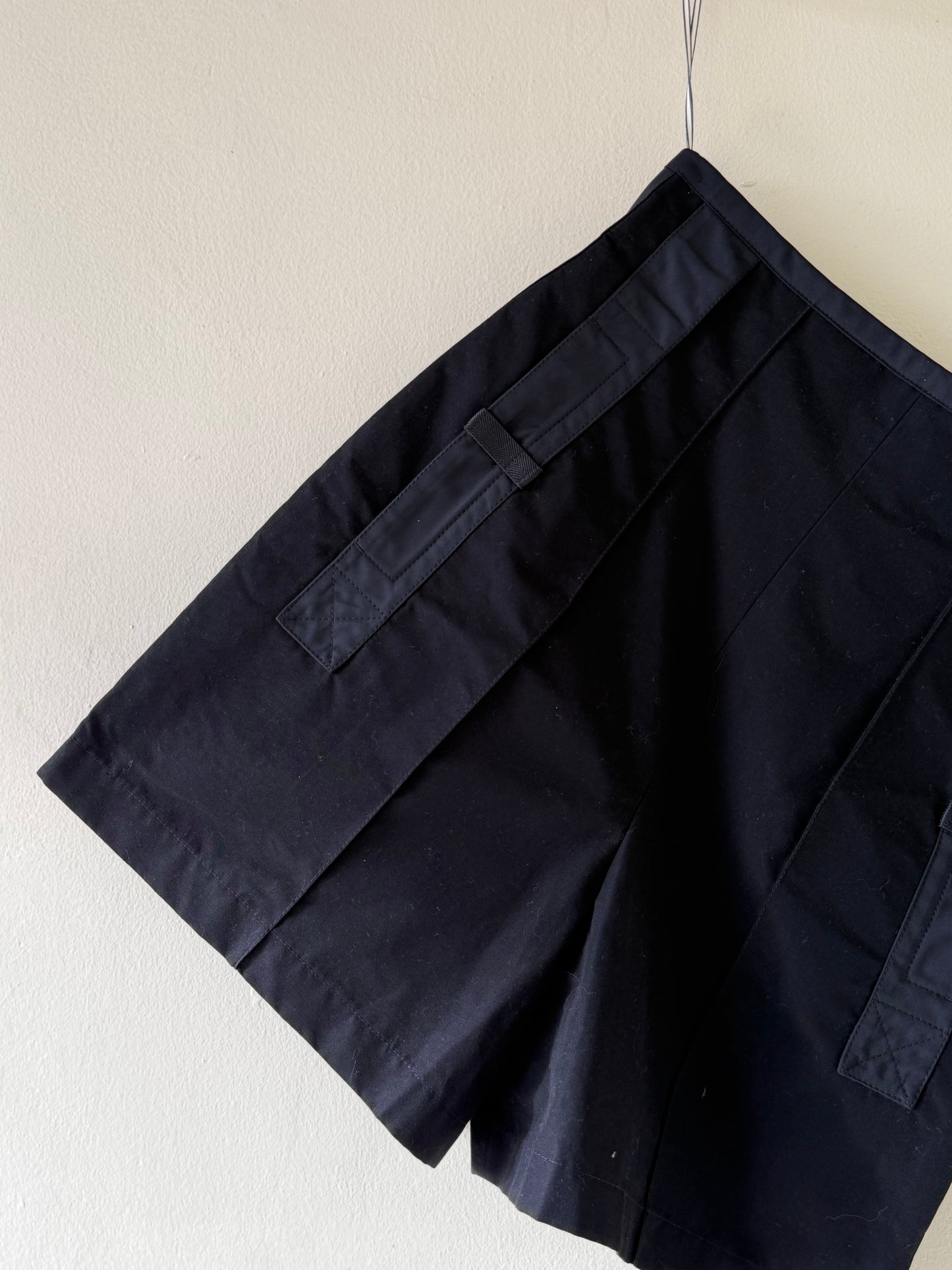 Hermes Cotton Craquant Black Women’s Black Short