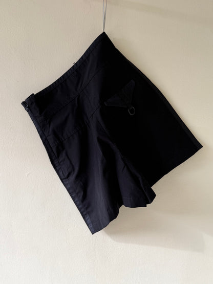 Hermes Cotton Craquant Black Women’s Black Short