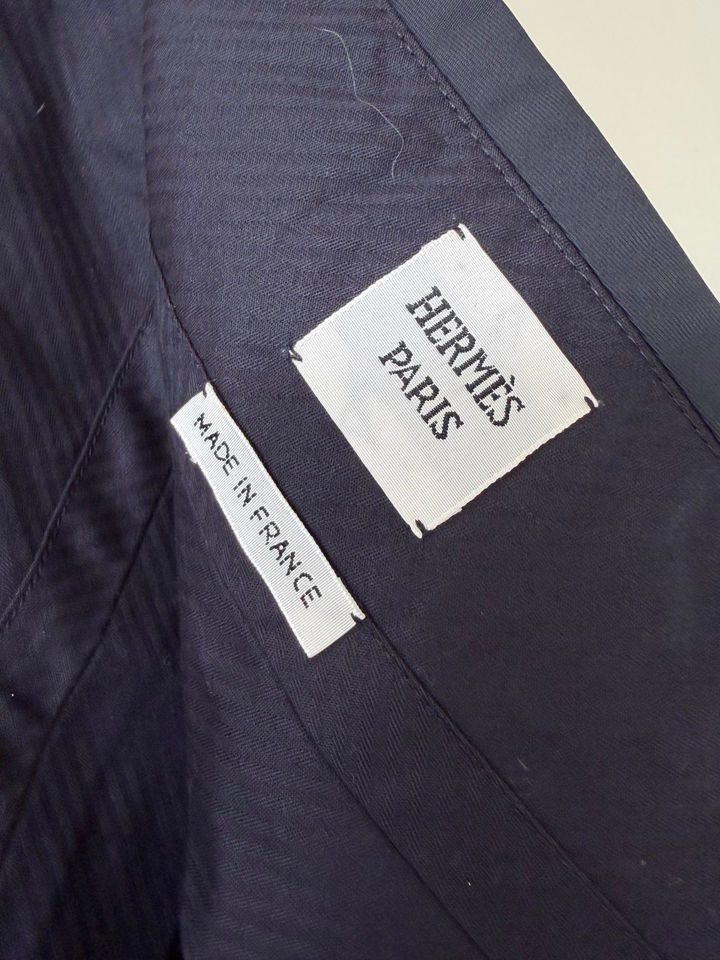 Hermes Cotton Craquant Black Women’s Black Short