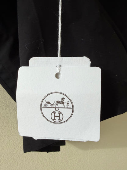 Hermes Cotton Craquant Black Women’s Black Short