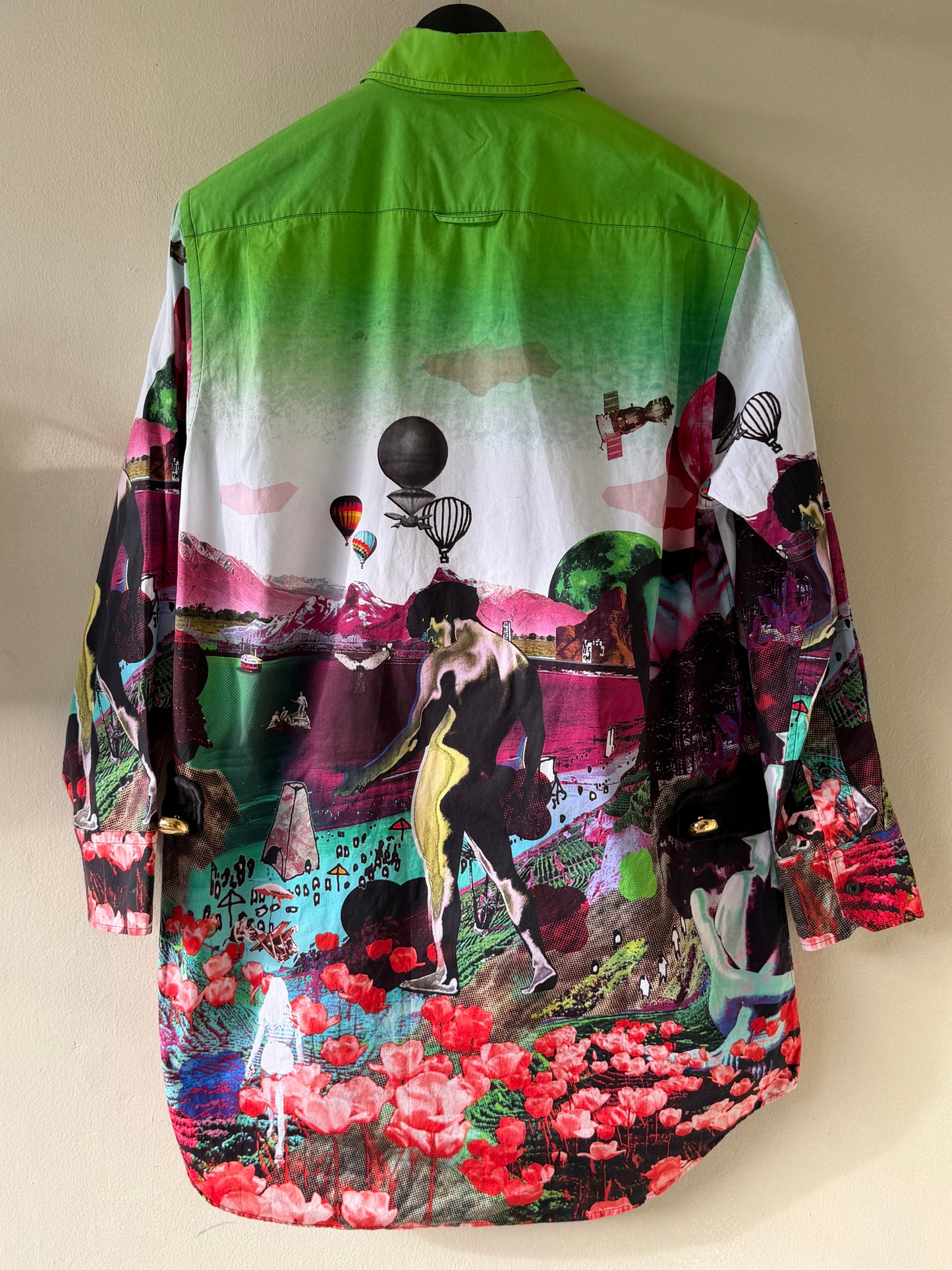 Prada Shirt Panorama Motif Graphic Print James Jean S/S 2018
