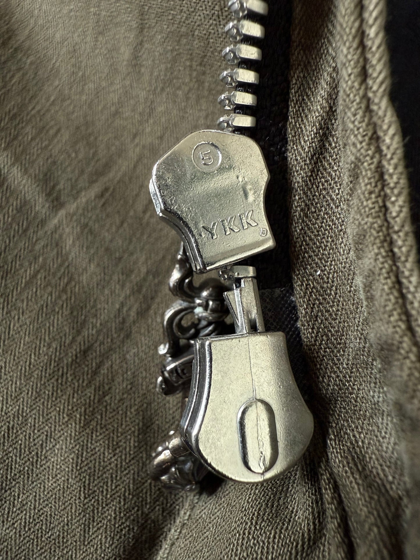 Chrome Hearts Cherry Bomb Navy Green Military Jacket