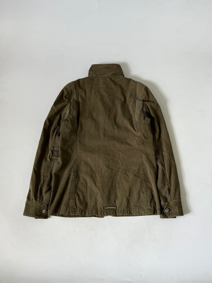 Chrome Hearts Cherry Bomb Navy Green Military Jacket