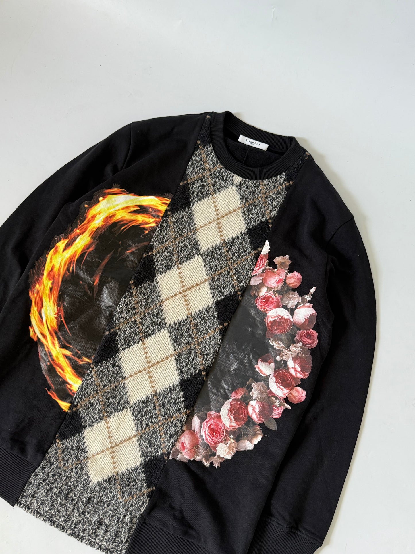 Givenchy Floral & Flame Sweatshirt