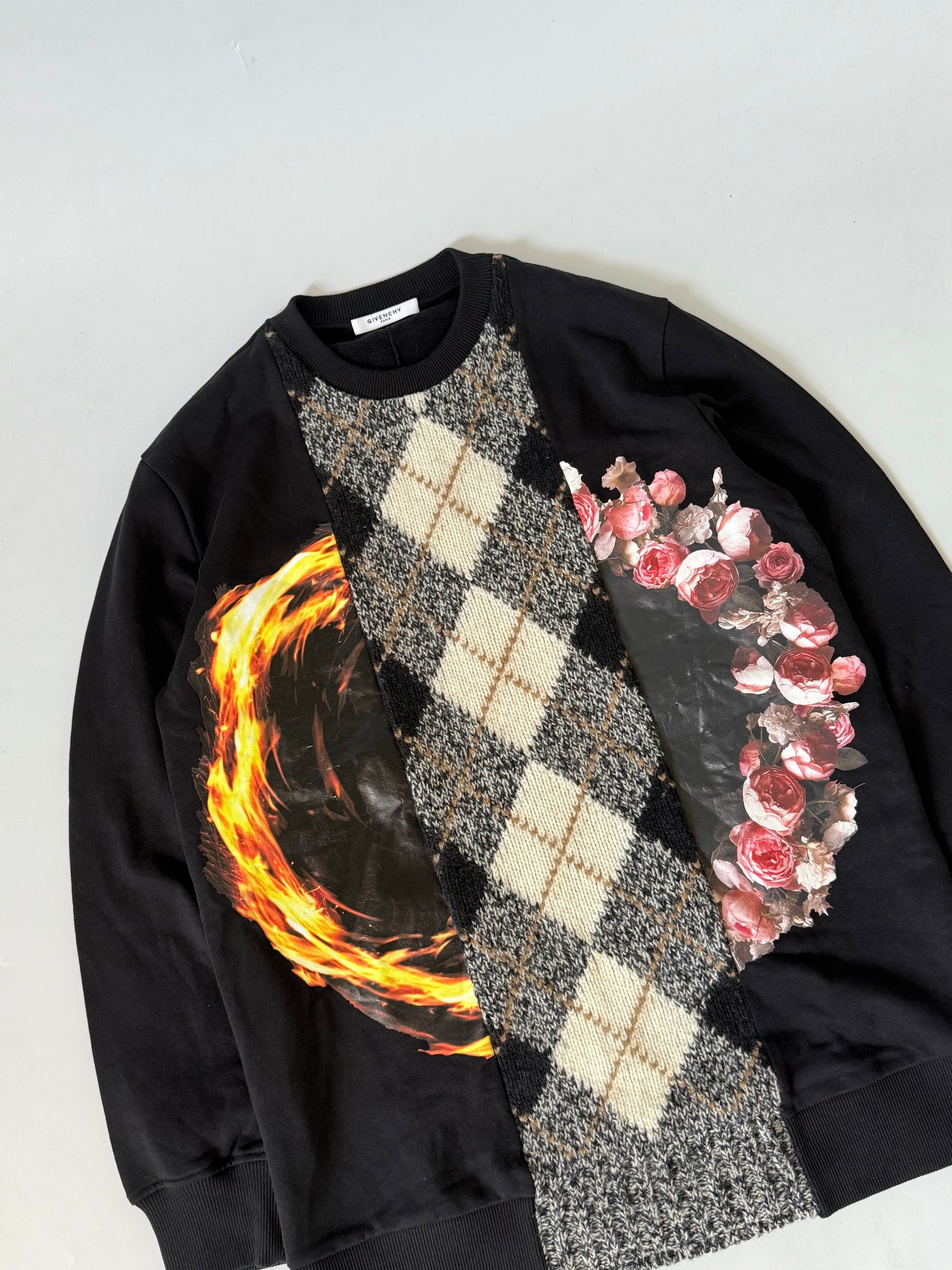 Givenchy Floral & Flame Sweatshirt