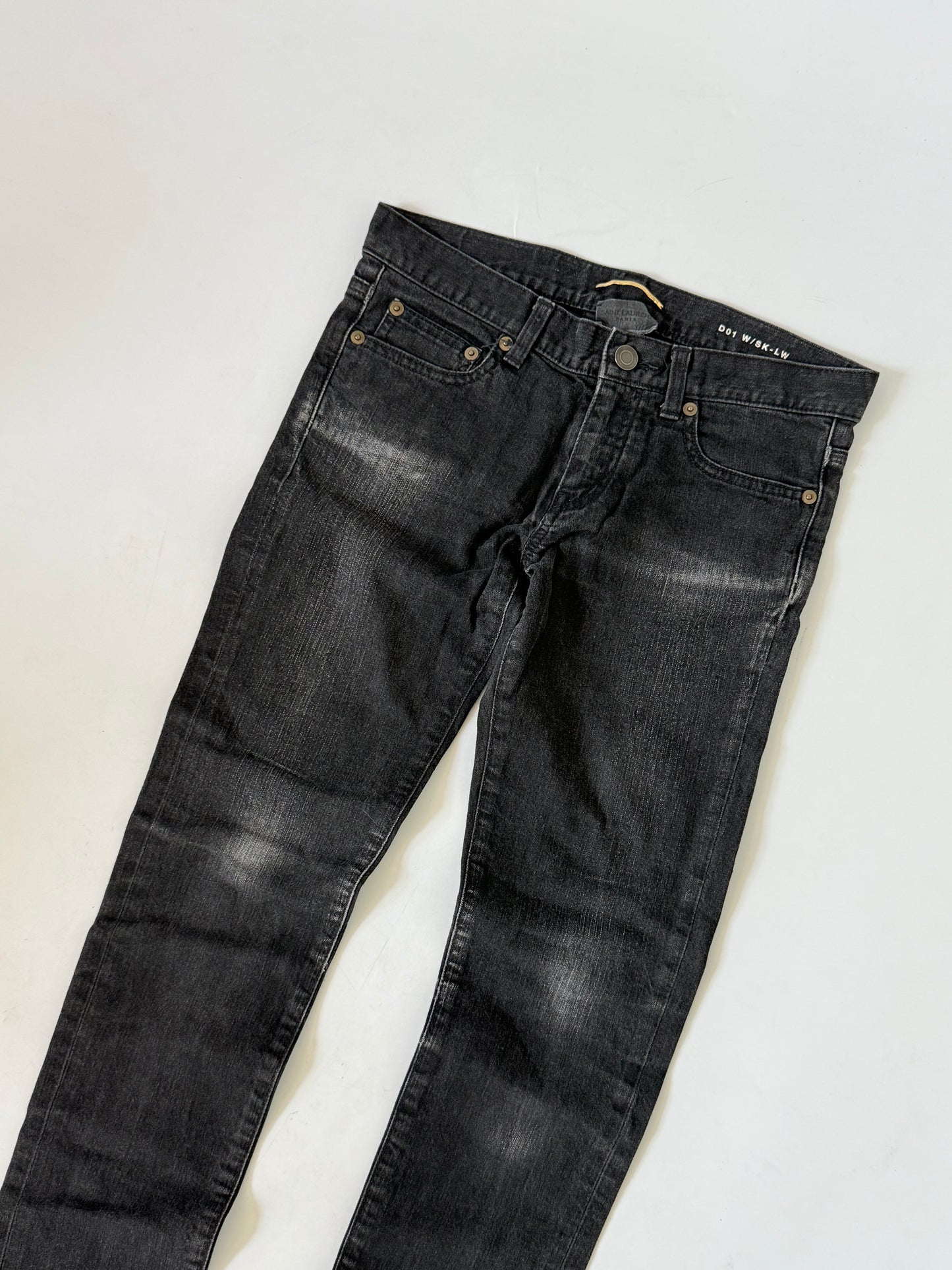 Saint Laurent Black Skinny Jeans
