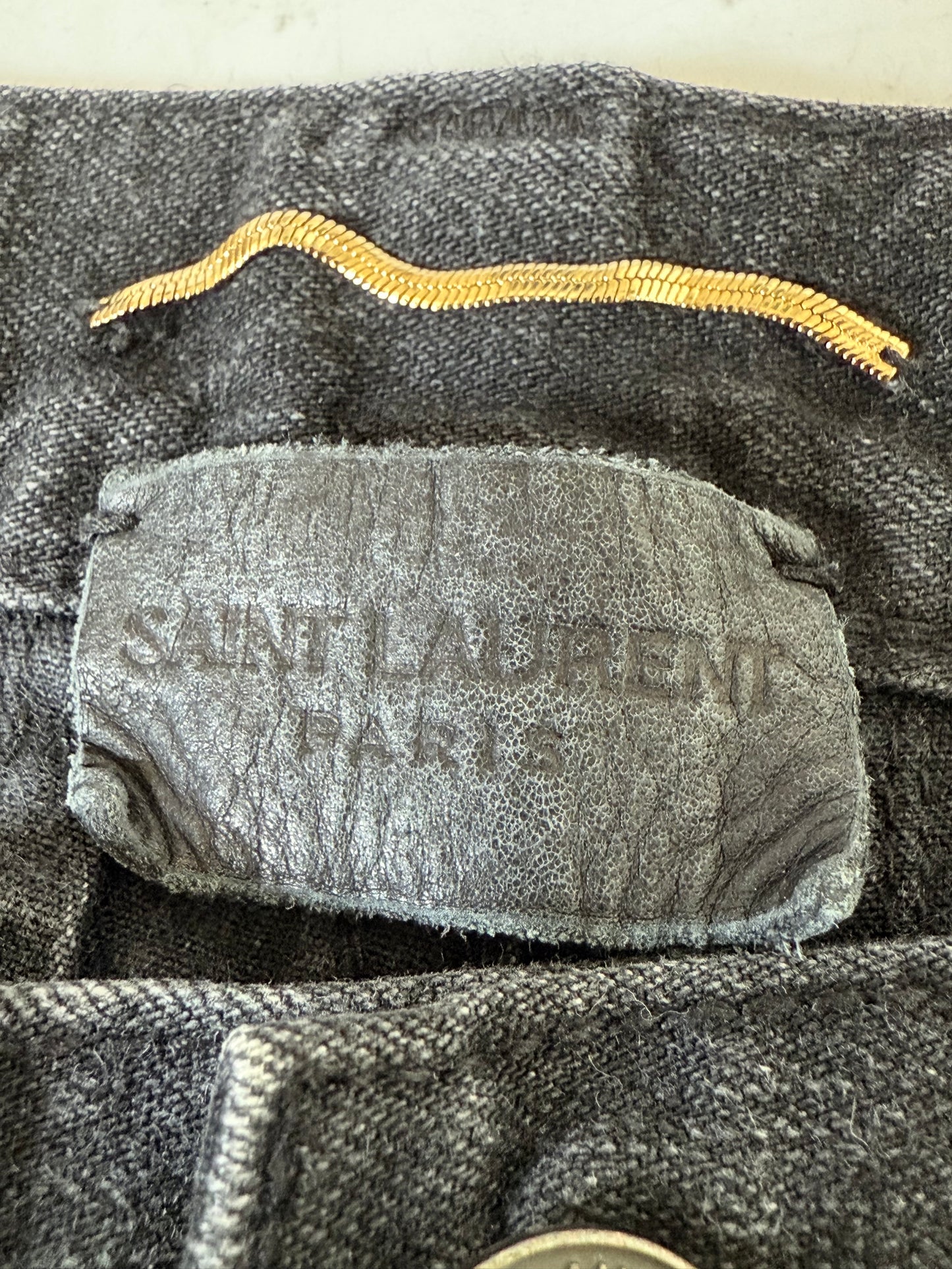Saint Laurent Black Skinny Jeans