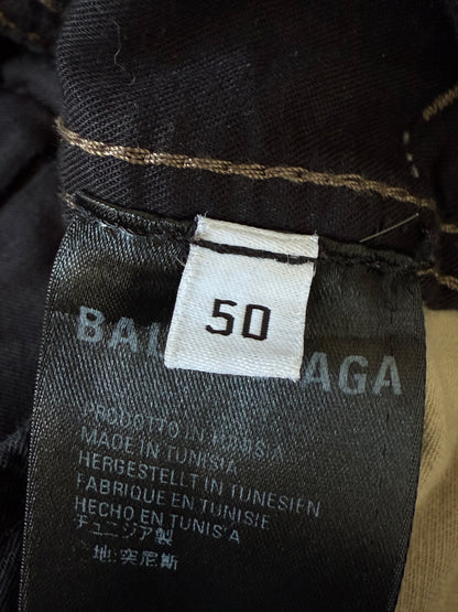 Balenciaga Camouflage Woodland Green Cargo Pants