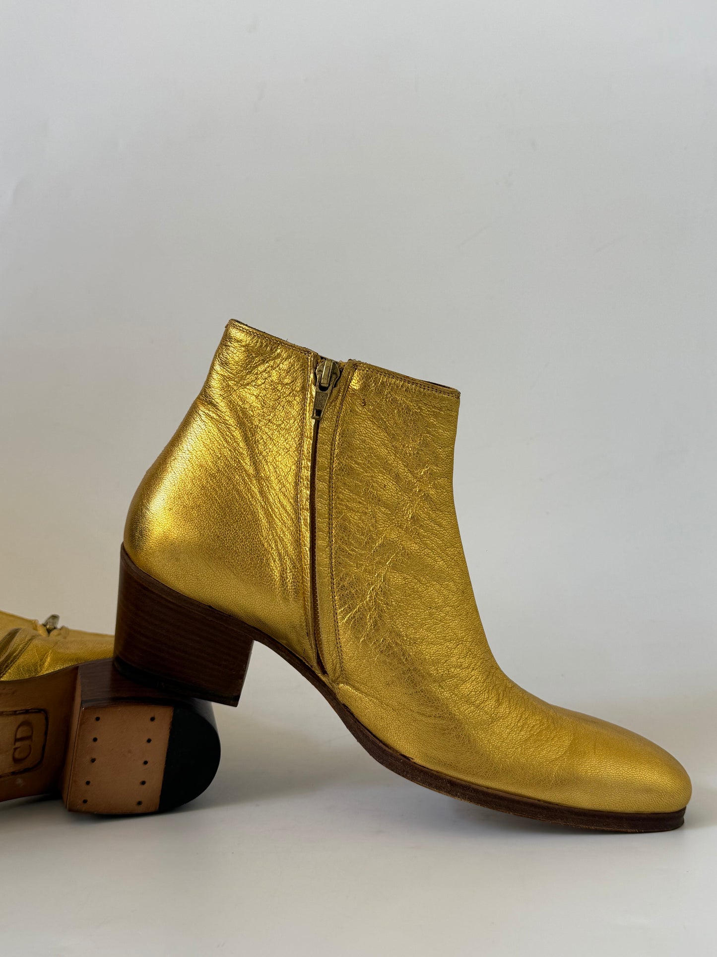 Dior Homme by Hedi Slimane A/W05 “In The Morning” Gold Cuban