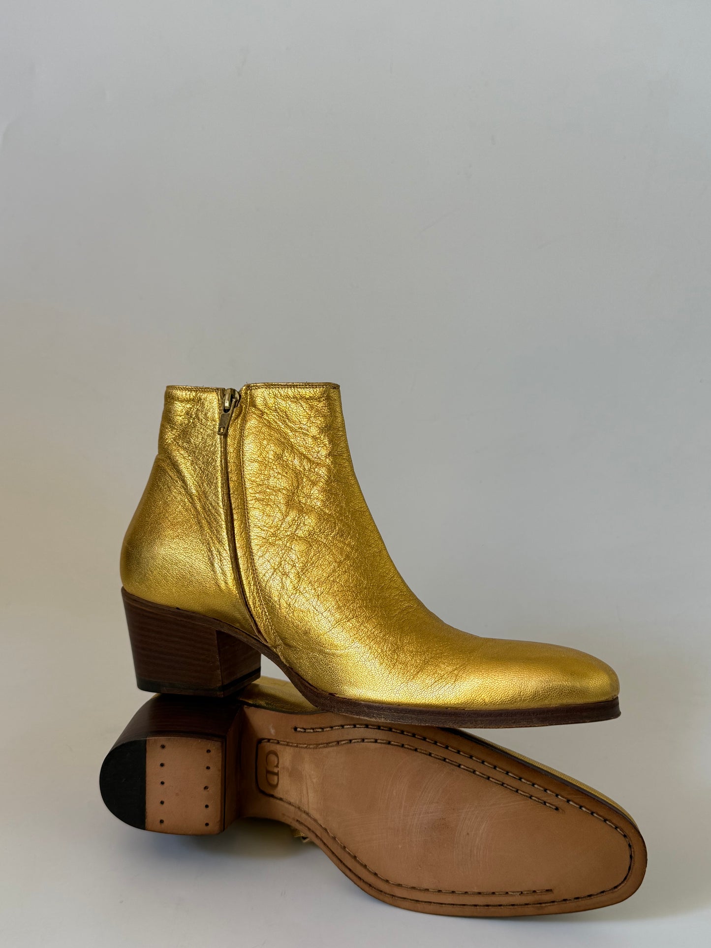 Dior Homme by Hedi Slimane A/W05 “In The Morning” Gold Cuban