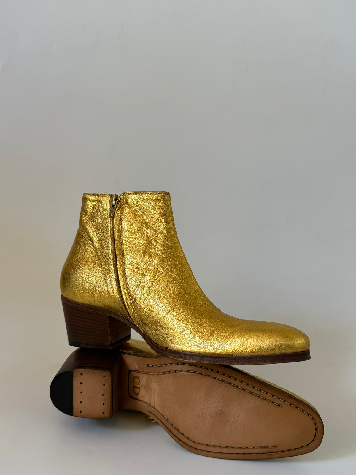 Dior Homme by Hedi Slimane A/W05 “In The Morning” Gold Cuban