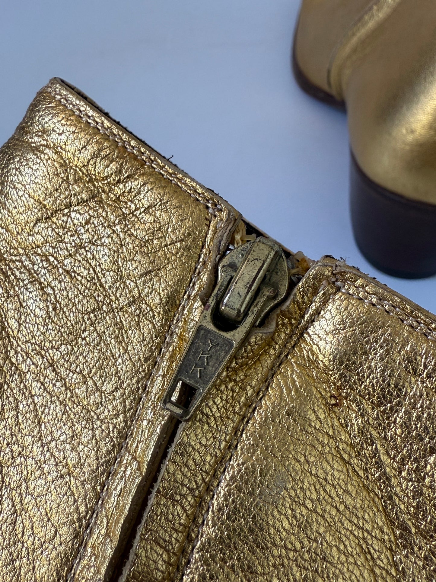 Dior Homme by Hedi Slimane A/W05 “In The Morning” Gold Cuban