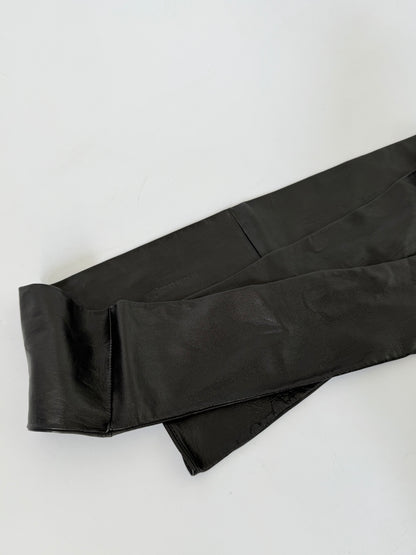 Maison Margiela Black Leather Glove Belt