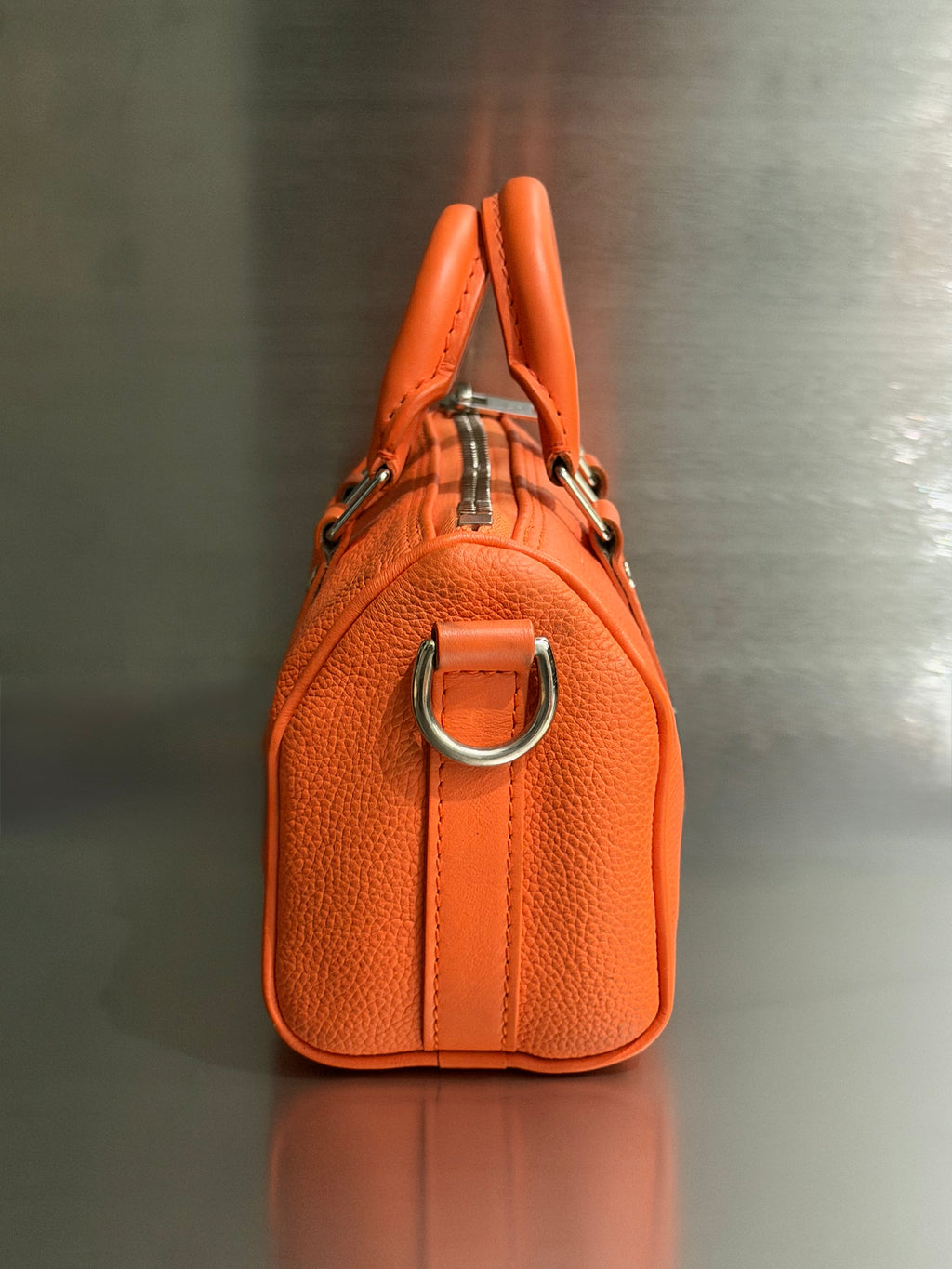Louis Vuitton Volcano Orange Aerogram Keepall XS
