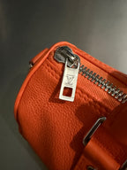 Louis Vuitton Volcano Orange Aerogram Keepall XS