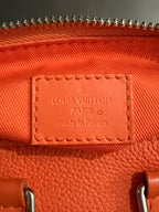 Louis Vuitton Volcano Orange Aerogram Keepall XS