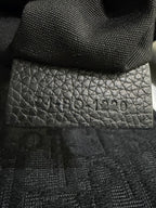 Christian Dior Black Oblique Mens Saddle Bag