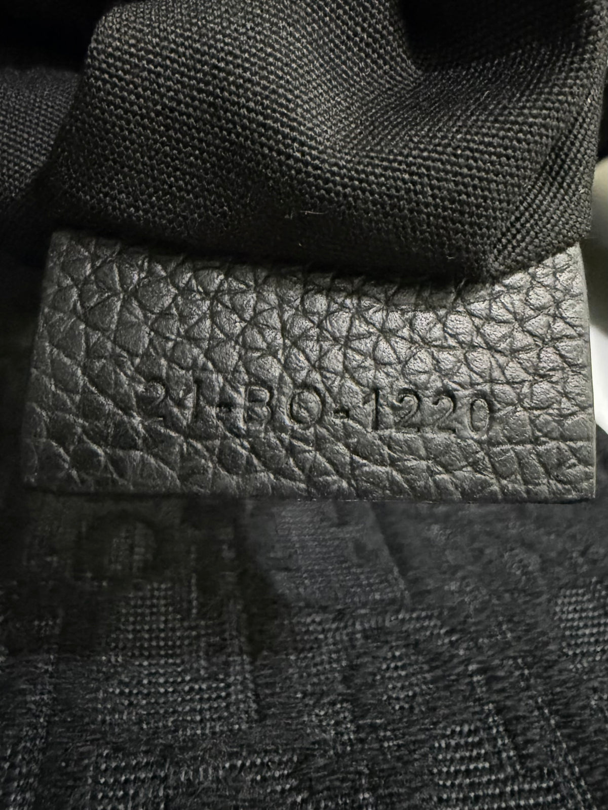 Christian Dior Black Oblique Mens Saddle Bag