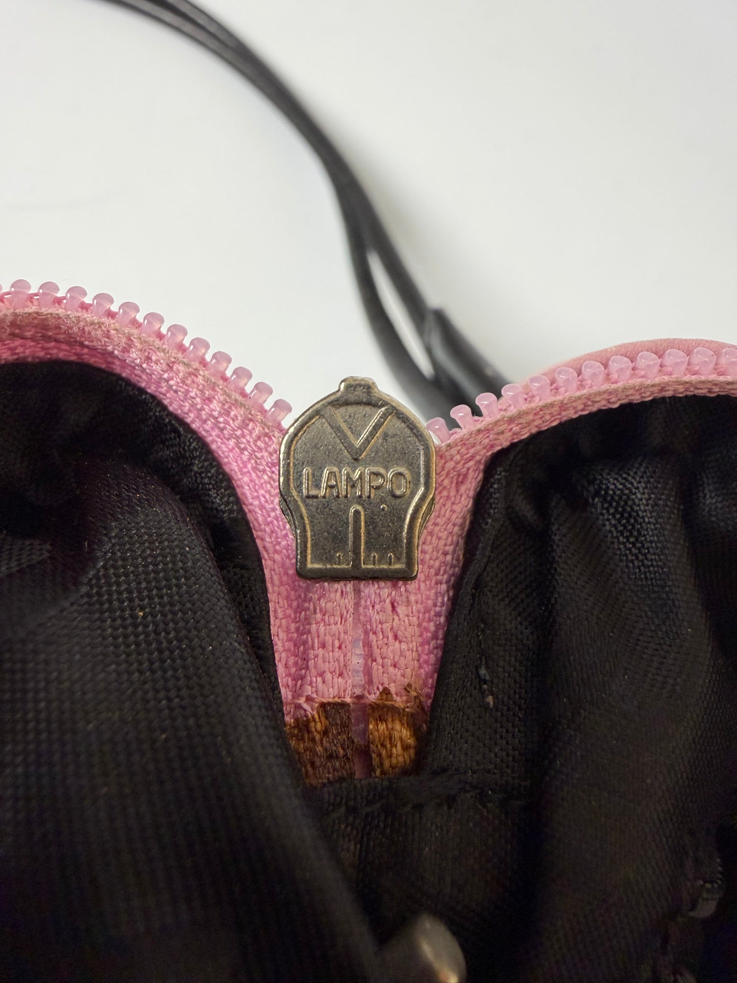 2003 Chanel Pink Cambon Ligne Messenger Bag