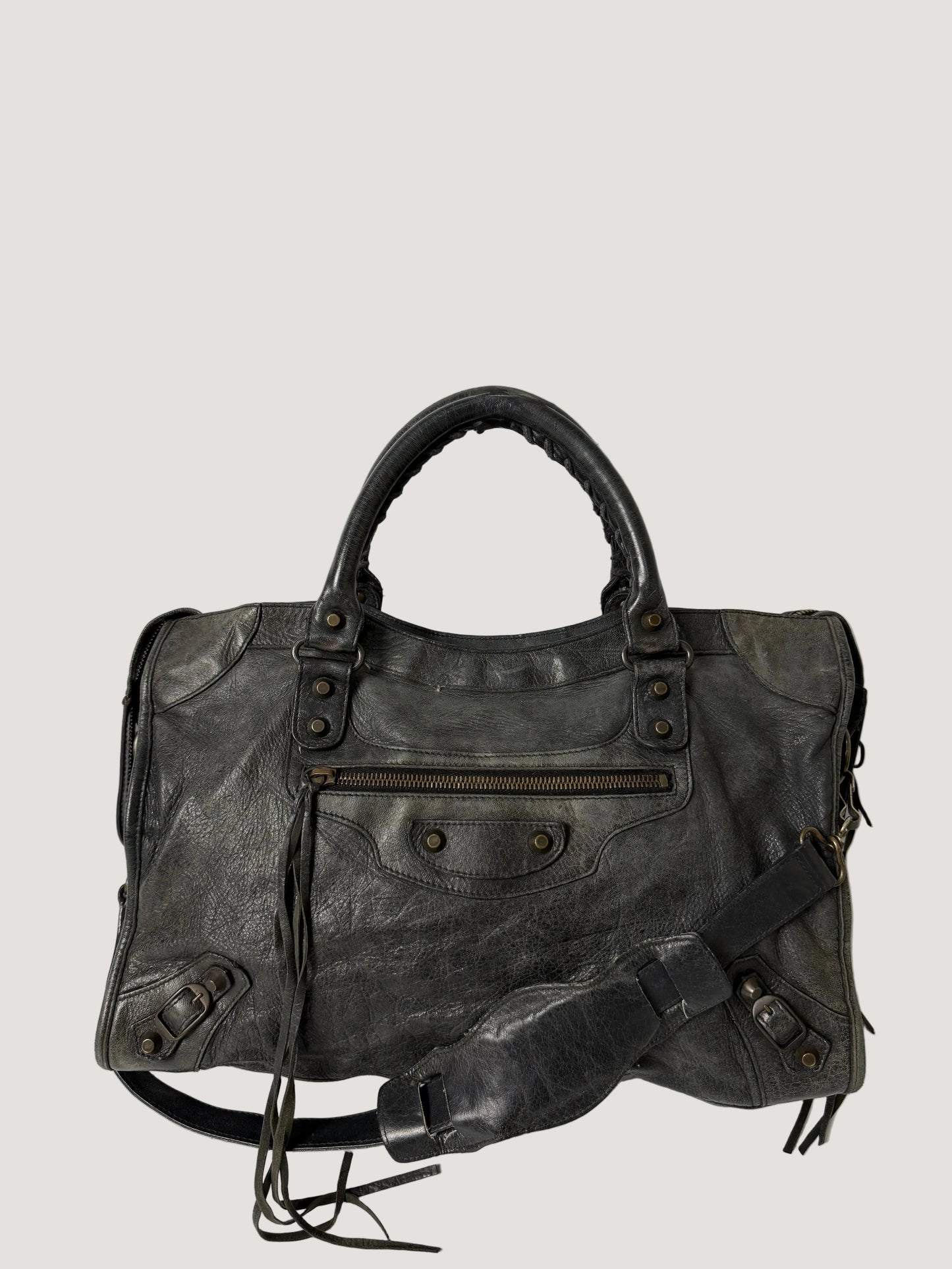 2000’s Balenciaga Gray Classic City Bag