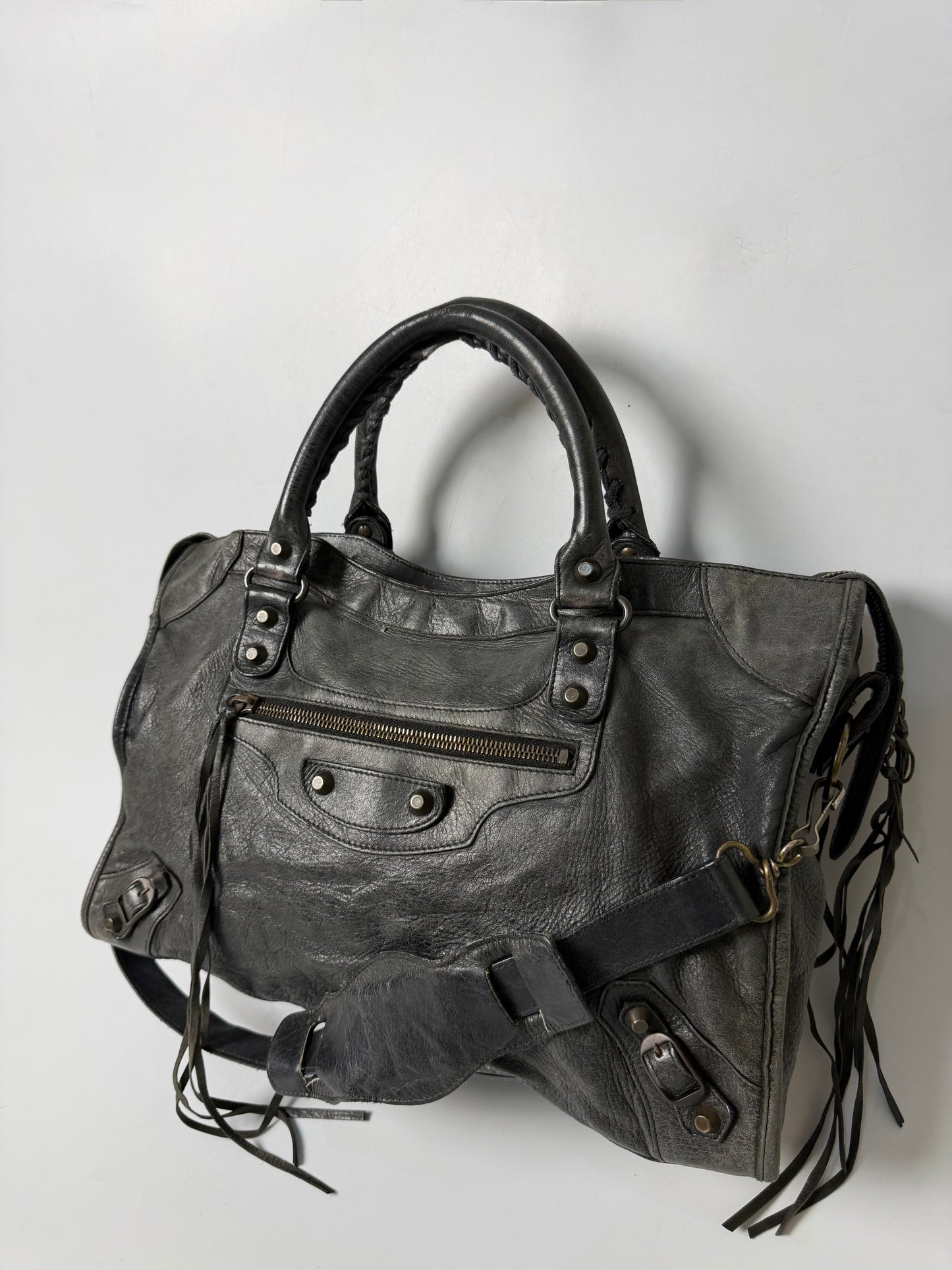 2000’s Balenciaga Gray Classic City Bag