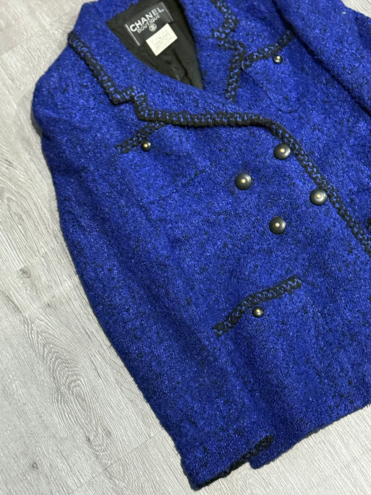 RARE Most wanted Chanel 1995 Double Breasted Tweed Jacket