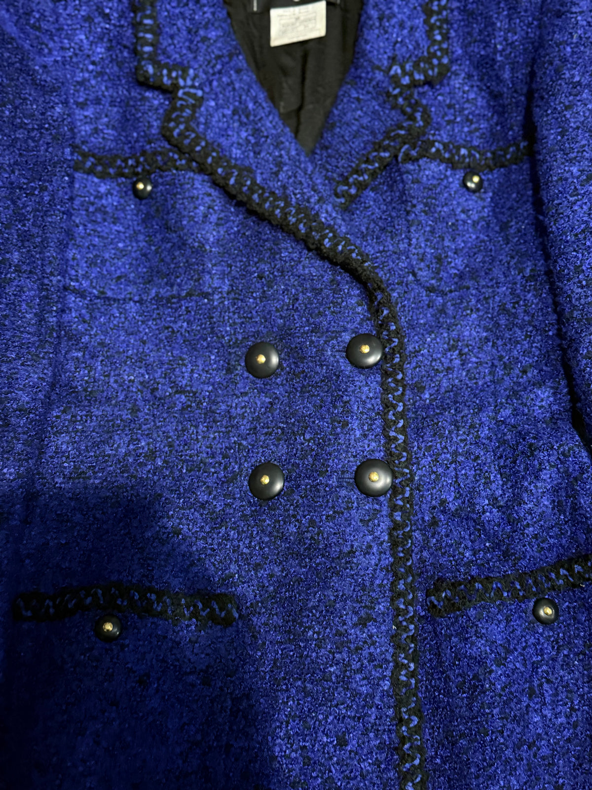 RARE Most wanted Chanel 1995 Double Breasted Tweed Jacket