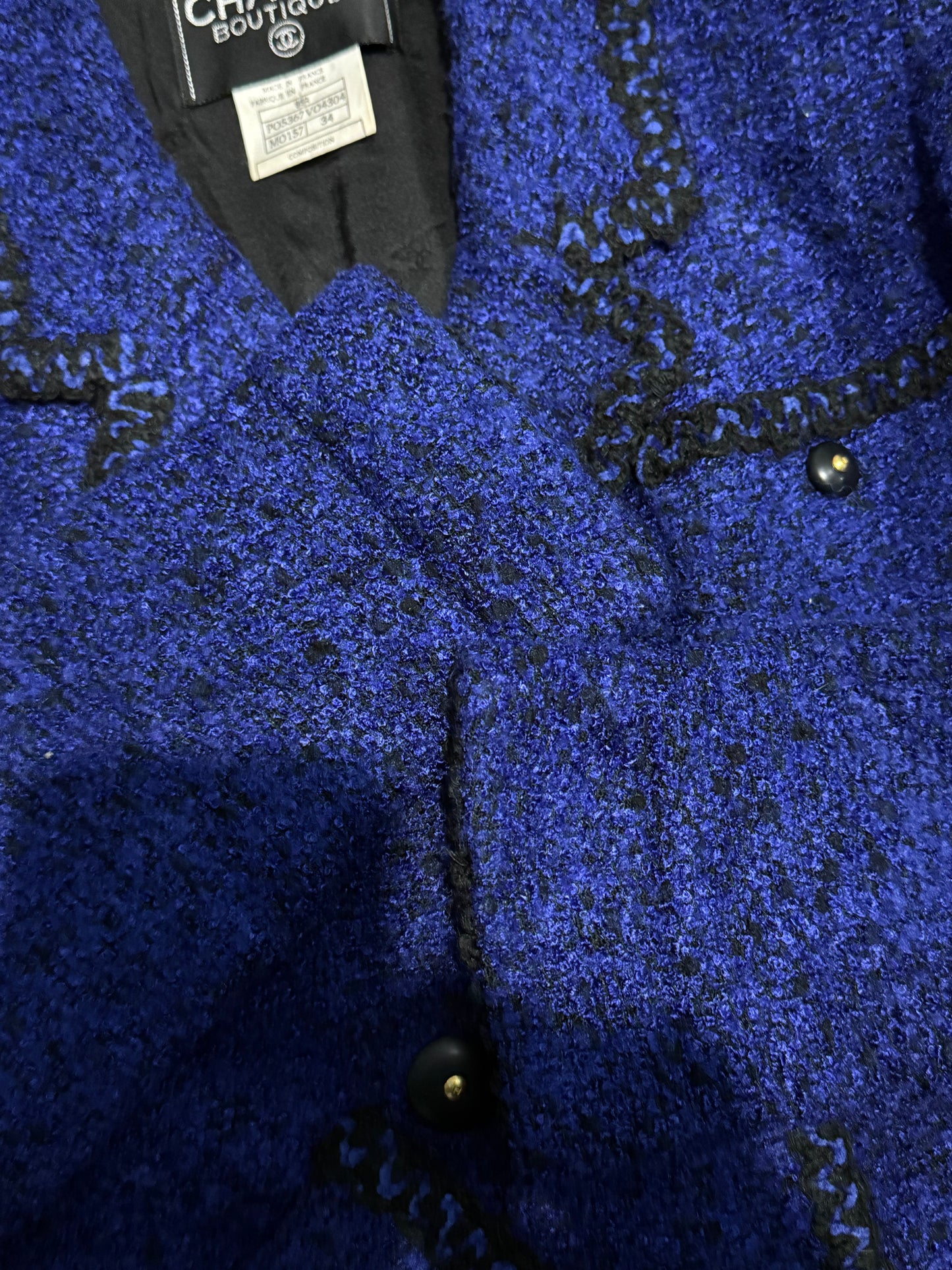 RARE Most wanted Chanel 1995 Double Breasted Tweed Jacket
