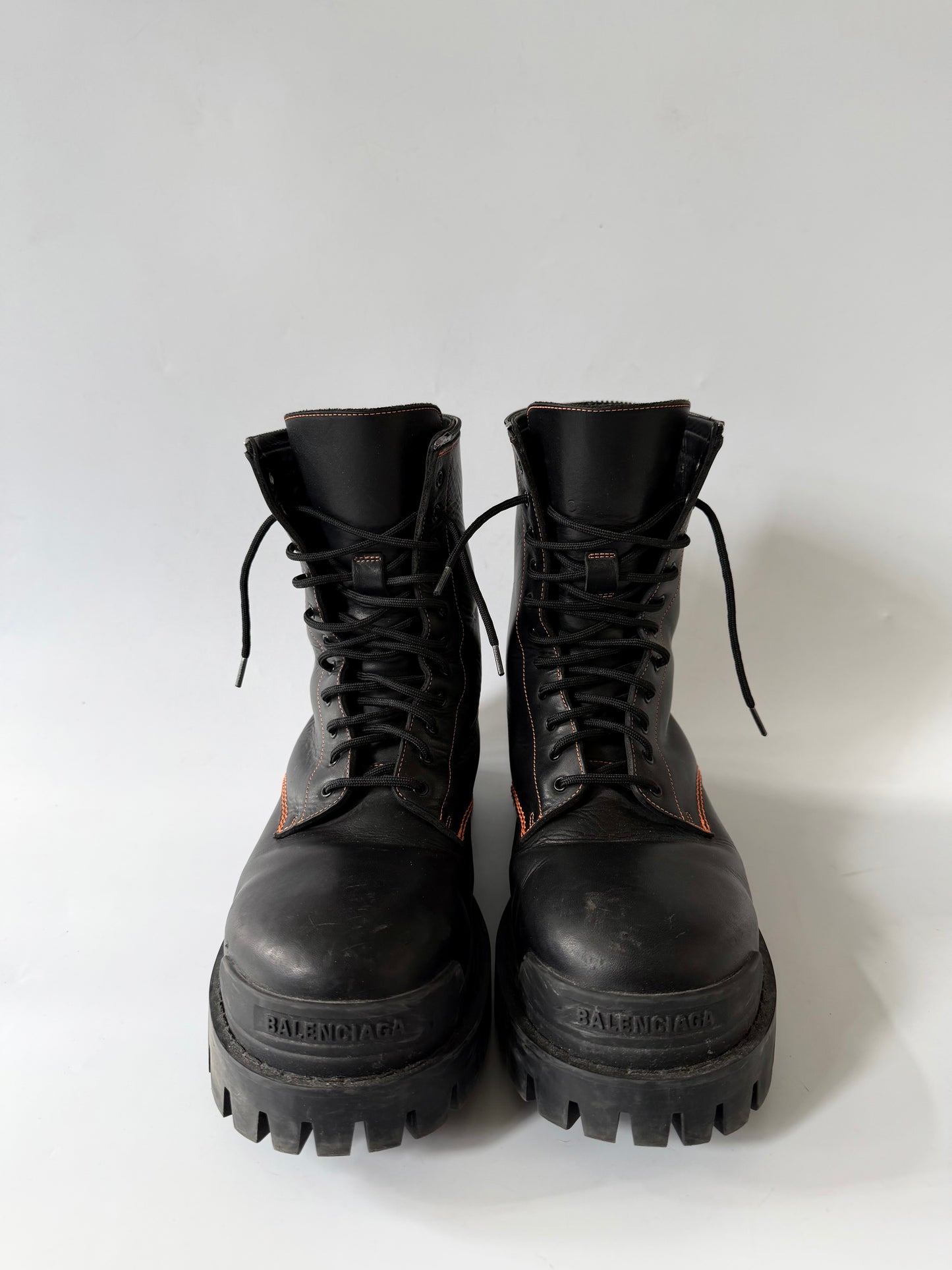 Balenciaga Strike Lace-Up Boots